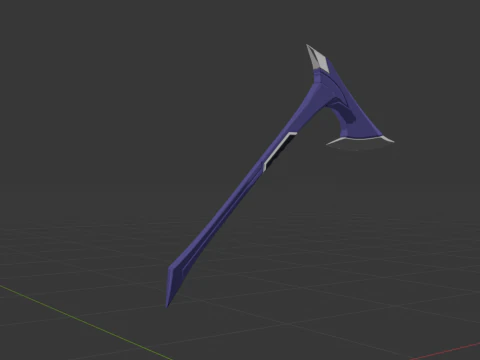 Gohan Beast Axe - Fortnite 3D Model