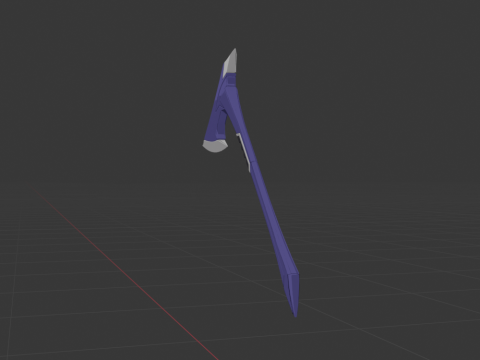 Gohan Beast Axe - Fortnite Model 3D