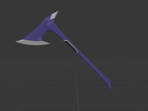 Gohan Beast Axe - Fortnite 3D Model