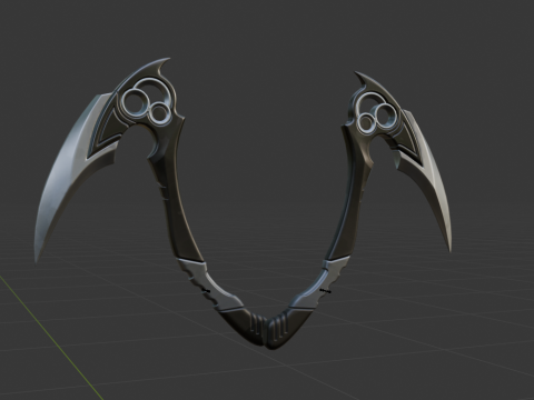 Inversion Blades - Fortnite 3D Model