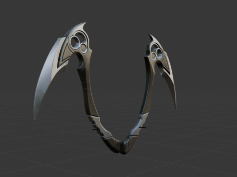 Inversion Blades - Fortnite 3D Model