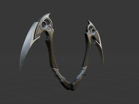 Inversion Blades - Fortnite 3D Model