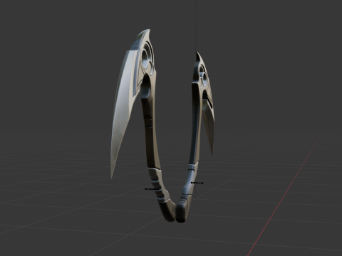 Inversion Blades - Fortnite 3D Model