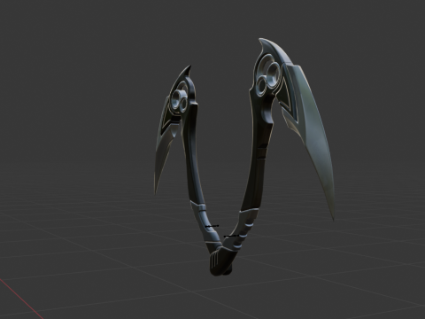 Inversion Blades - Fortnite 3D Model