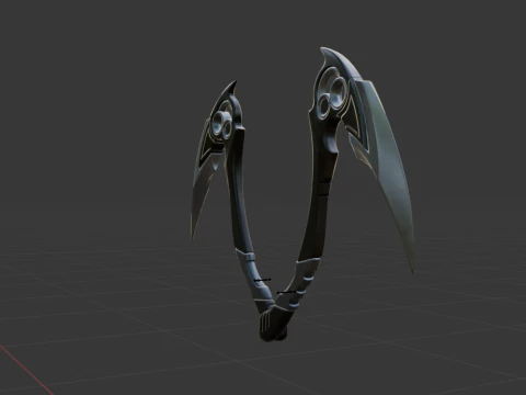 Inversion Blades - Fortnite 3D Model
