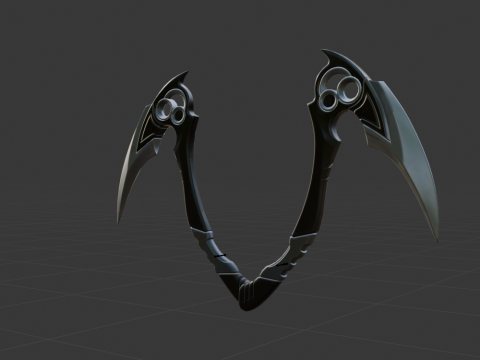 Inversion Blades - Fortnite 3D Model
