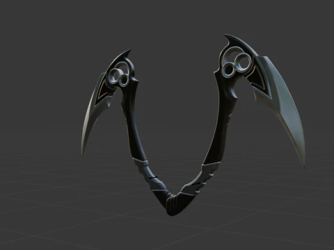Inversion Blades - Fortnite 3D Model