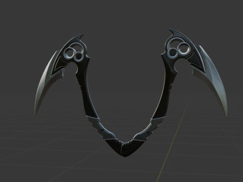 Inversion Blades - Fortnite 3D Model