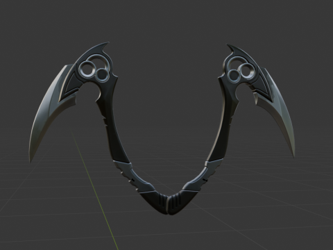 Inversion Blades - Fortnite 3D Model