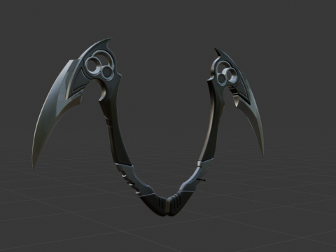 Inversion Blades - Fortnite 3D Model