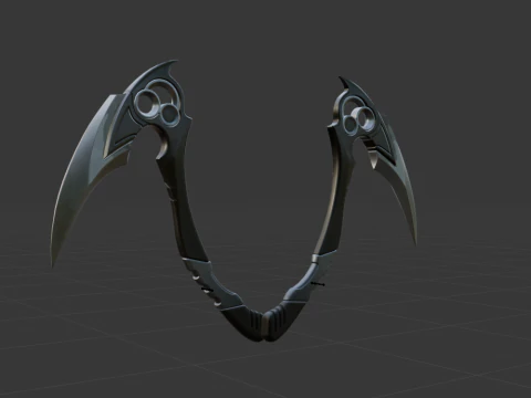 Inversion Blades - Fortnite 3D Model