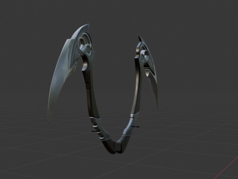 Inversion Blades - Fortnite 3D Model