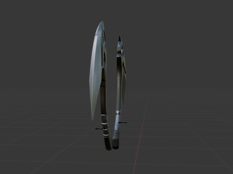 Inversion Blades - Fortnite 3D Model