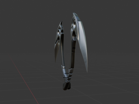 Inversion Blades - Fortnite 3D Model
