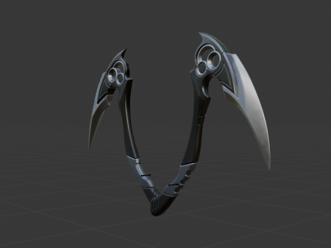 Inversion Blades - Fortnite 3D Model
