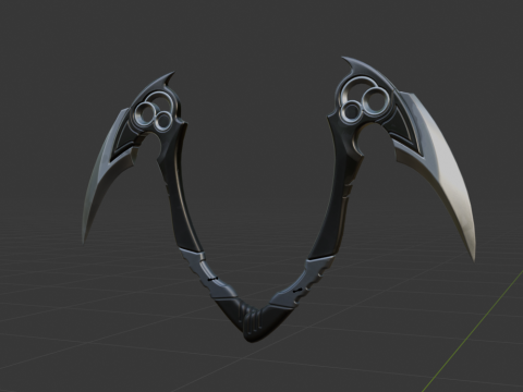 Inversion Blades - Fortnite 3D Model