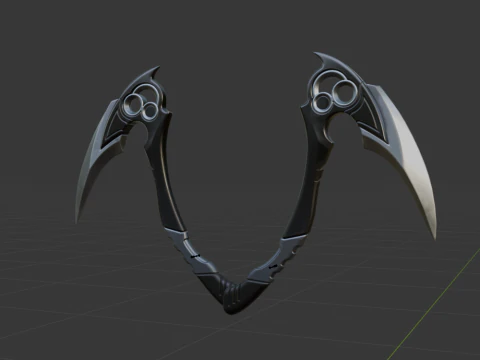 Inversion Blades - Fortnite 3D Model