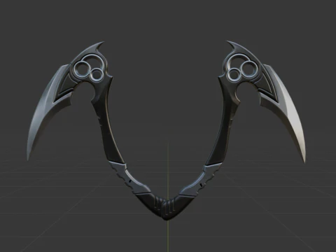 Inversion Blades - Fortnite 3D Model