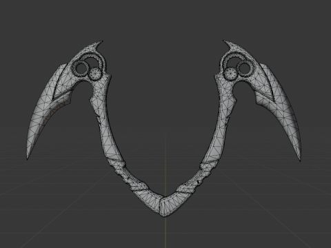 Inversion Blades - Fortnite 3D Model