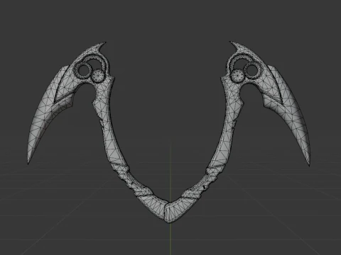 Inversion Blades - Fortnite 3D Model