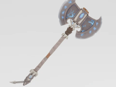 Боевой топор &mdash; Фортнайт 3D Модель