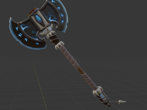 Battle Axe - Fortnite 3D Модель