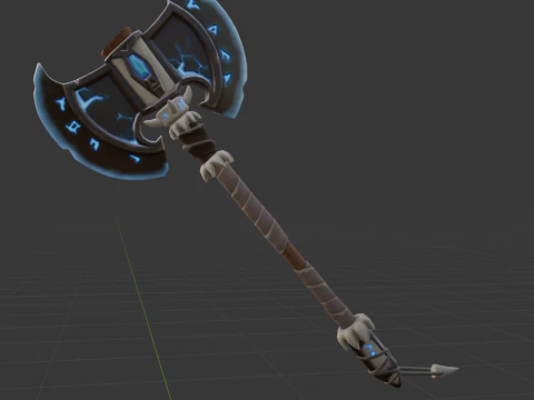 Battle Axe - Fortnite 3D Model