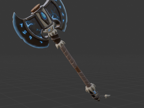 Battle Axe - Fortnite 3D Модель
