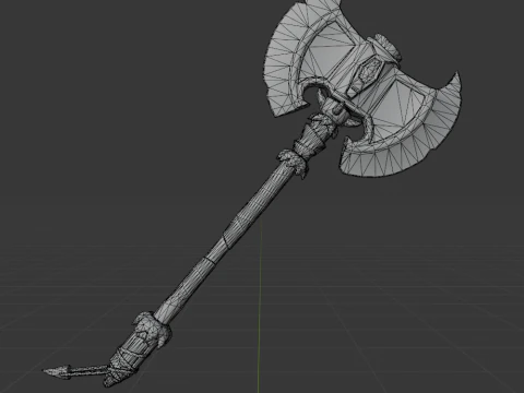 Battle Axe - Fortnite 3D Model