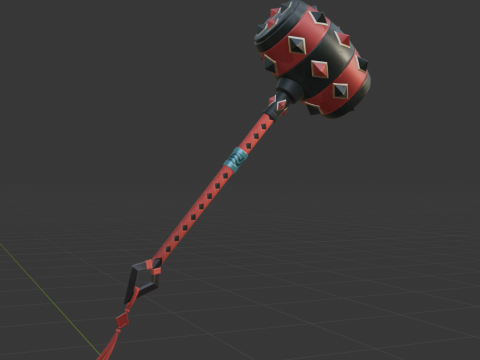 Harlequin tsuchi - Fortnite Modèle 3D