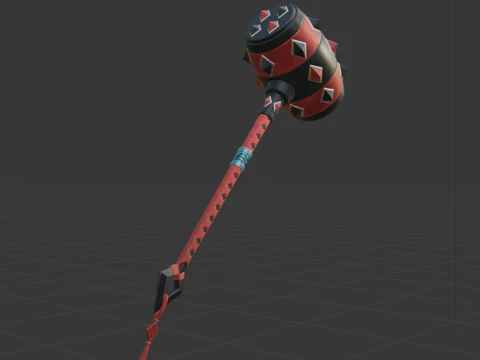 Harlequin tsuchi - Fortnite 3D Model