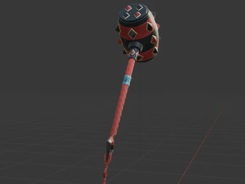 Harlequin tsuchi - Fortnite 3D Model