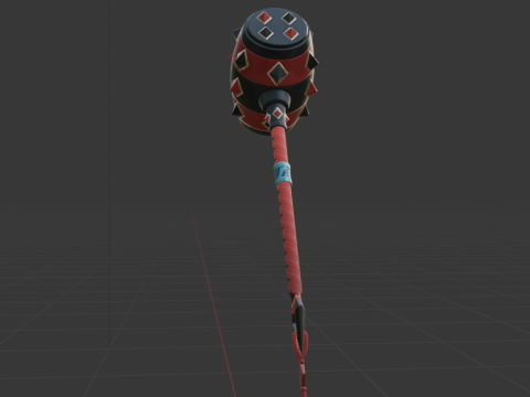 Harlequin tsuchi - Fortnite Modèle 3D