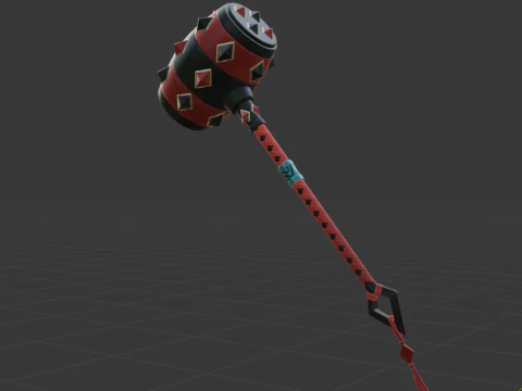 Harlequin tsuchi - Fortnite 3D Model
