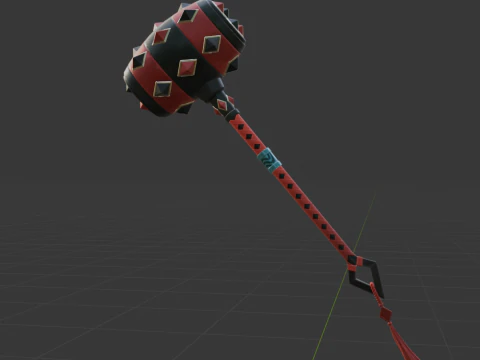 Harlequin tsuchi - Fortnite 3D Model