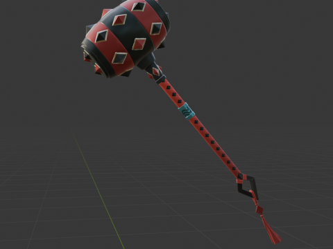 Harlequin tsuchi - Fortnite Modèle 3D