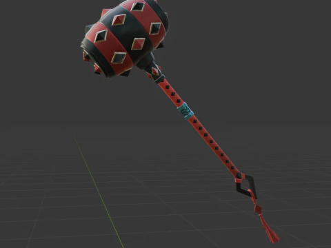 Harlequin tsuchi - Fortnite 3D Model