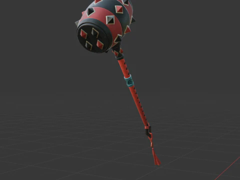 Harlequin tsuchi - Fortnite 3D Model