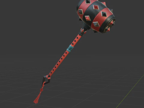 Harlequin tsuchi - Fortnite 3D Model