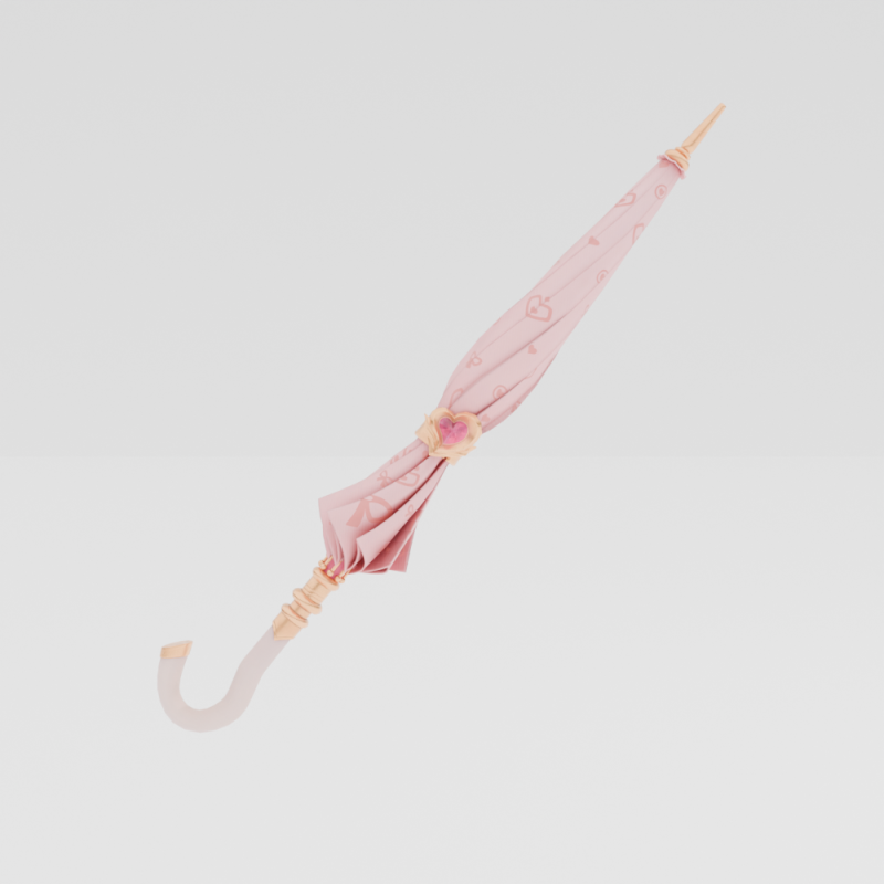 Paramours Parasol - Fortnite 3D 模型 .c4d .max .obj .3ds .fbx .stl .blend