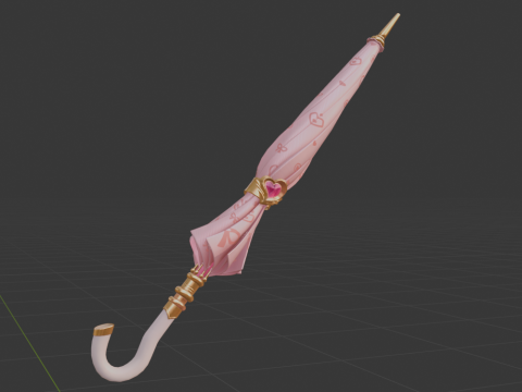 Paramours Parasol - Fortnite 3D 模型