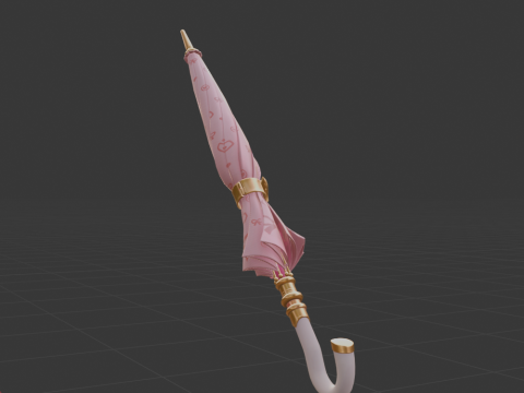 Paramours Parasol - Fortnite 3D 模型