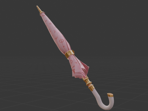 Paramours Parasol - Fortnite 3D 模型