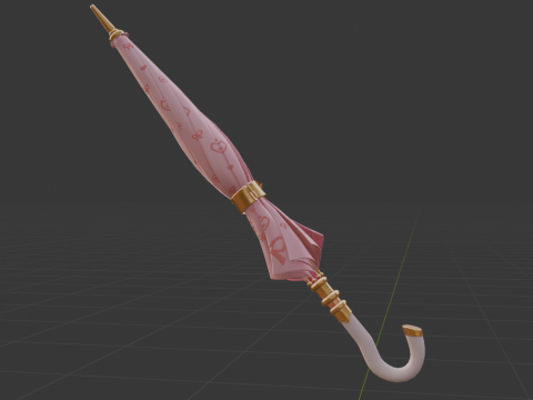 Paramours Parasol - Fortnite 3D 模型