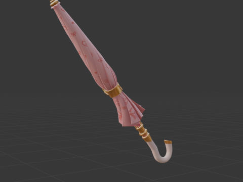 Paramours Parasol - Fortnite 3D 模型