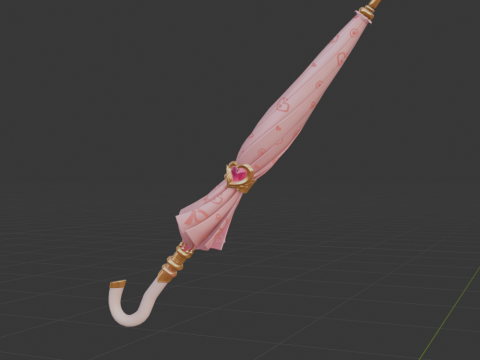 Paramours Parasol - Fortnite 3D 模型