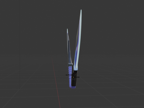 Nyte Knives - Fortnite Modelo 3D