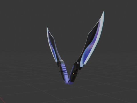 Nyte Knives - Fortnite Modelo 3D