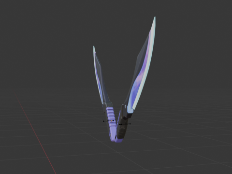 Nyte Knives - Fortnite Modelo 3D