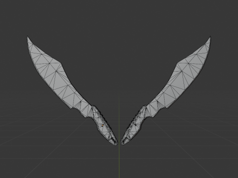 Nyte Knives - Fortnite Modelo 3D